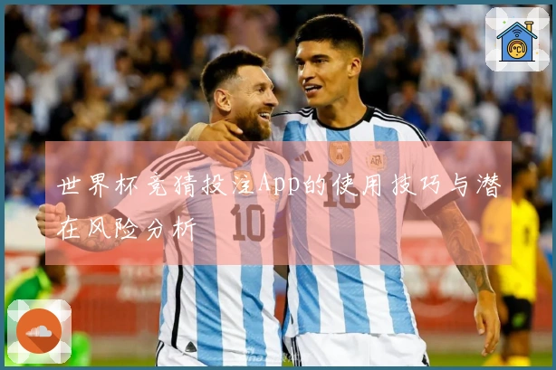 世界杯竞猜投注App的使用技巧与潜在风险分析