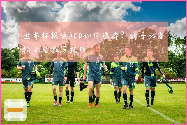 世界杯投注App如何选择？新手必备指南与推荐技巧